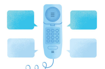 illustrated phone